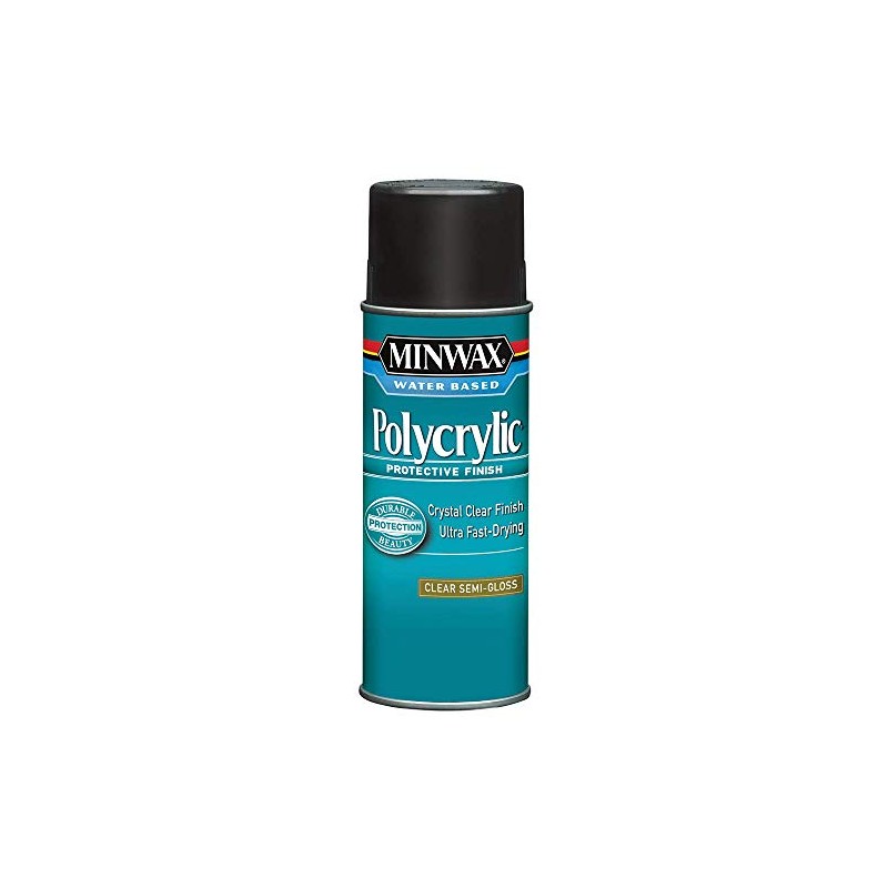 Pack of 4 Minwax Water-Based Polycrylic Spray, 11.5 Ounce Aerosol,