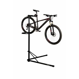 Revere E-Bike Repair Stand with Telescoping Arm, Rotating Clamp, Magnetic Tool Tray, and Adjustable Handlebar Rod - Heavy Duty, Sturdy, Adjustable (Black)