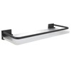 Floating Shelf Space Aluminum Acrylic Wall Mounted Decorative Storage Shelf