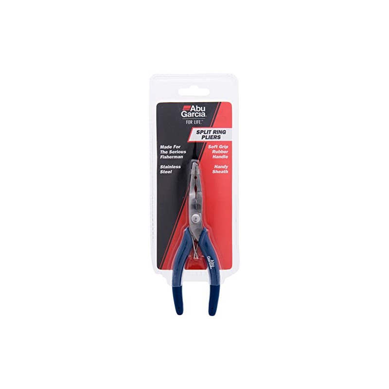 ABU GARCIA Split Ring Pliers - Black, 5-Inch