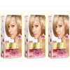 3 x L 'Oreal Excellence Creme 8 Light Blonde Hair Color Dye