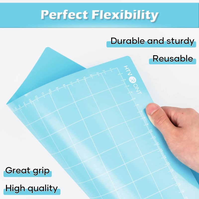 HTVRONT HTVRONT Light Grip Cutting Mats for Cricut, 2 Pack