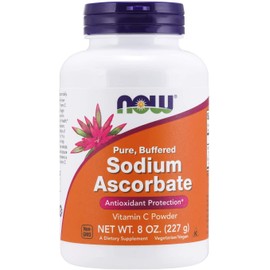 NOW Supplements, Sodium Ascorbate Powder, Buffered, Antioxidant Protection*, 8-Ounce