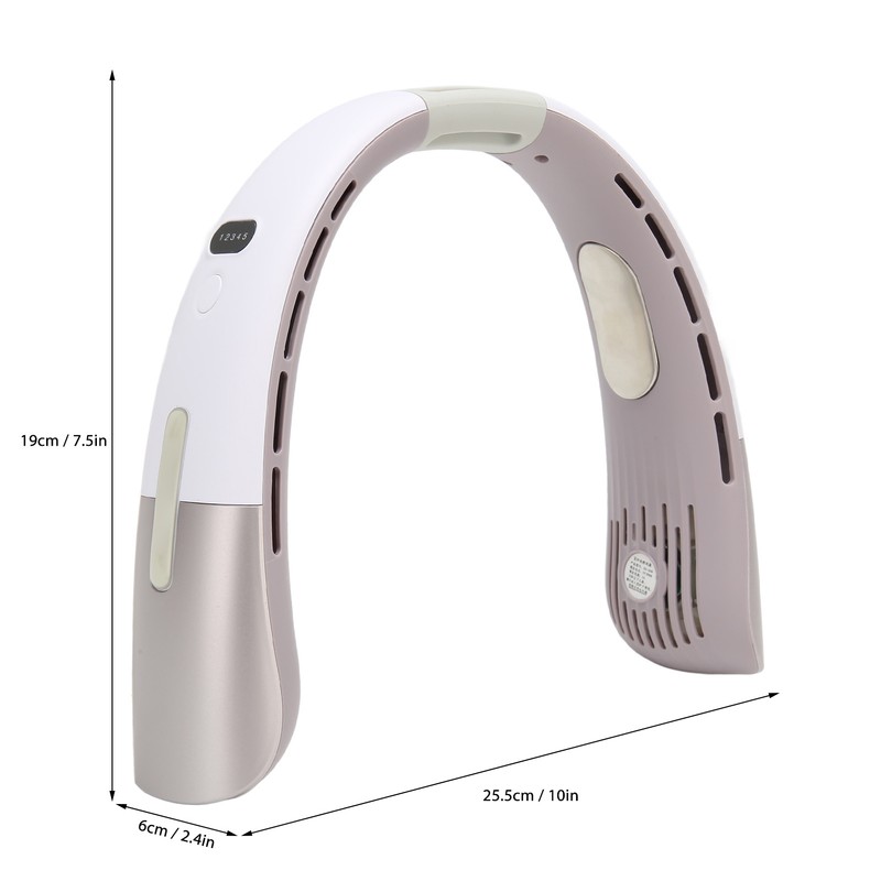 Hanging Neck Fan Bladeless Quiet Portable Hands Free Cooling USB