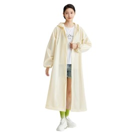 RWZB Non-Disposable Raincoat, Eco-friendly EVA Material, Waterproof, Windproof, Heavy Rain, Rainy Season, Bicycle, Commuting to Work or School, Biking, Fishing, Mountain Climbing, Hiking, Water