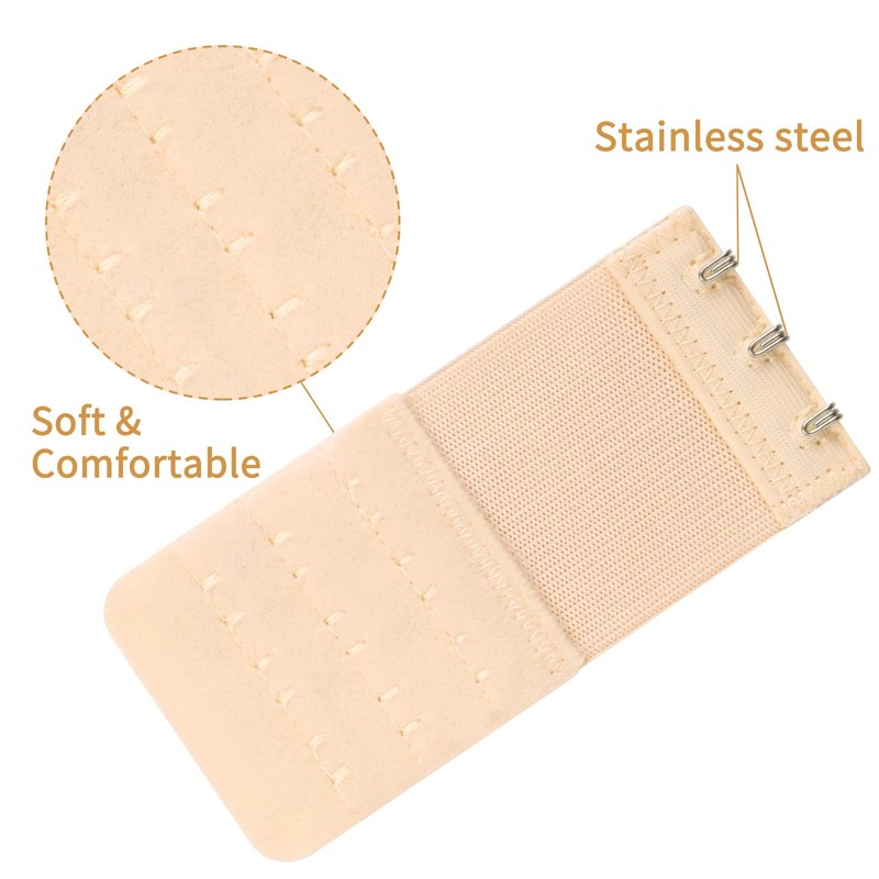 Aster 3 Pieces Bra Extenders 3 Hook 3 Row Lady's
