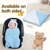 Miracle Baby Car Seat Swaddle Blanket for Babies, Waffle Carseat