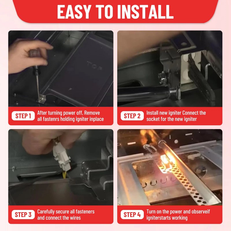LG Gas Range Oven Ignitor Exact Replacement for LG MEE61841401