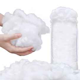 Fake Snow Decorations, 75 Sqft Fiber Soft Christmas Artificial Snow Cotton for Indoor Home Christmas Decor Village Tree Winter Mantle Displays Fake Snow for Winter Christmas Tree Holiday (25 Oz)