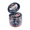 Mouth Guard Case Storage Box Good Sealing with Brush Mirror
