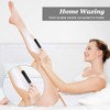 Patelai Non Stick Wax Spatulas Silicone Waxing Sticks Waxing Applicator