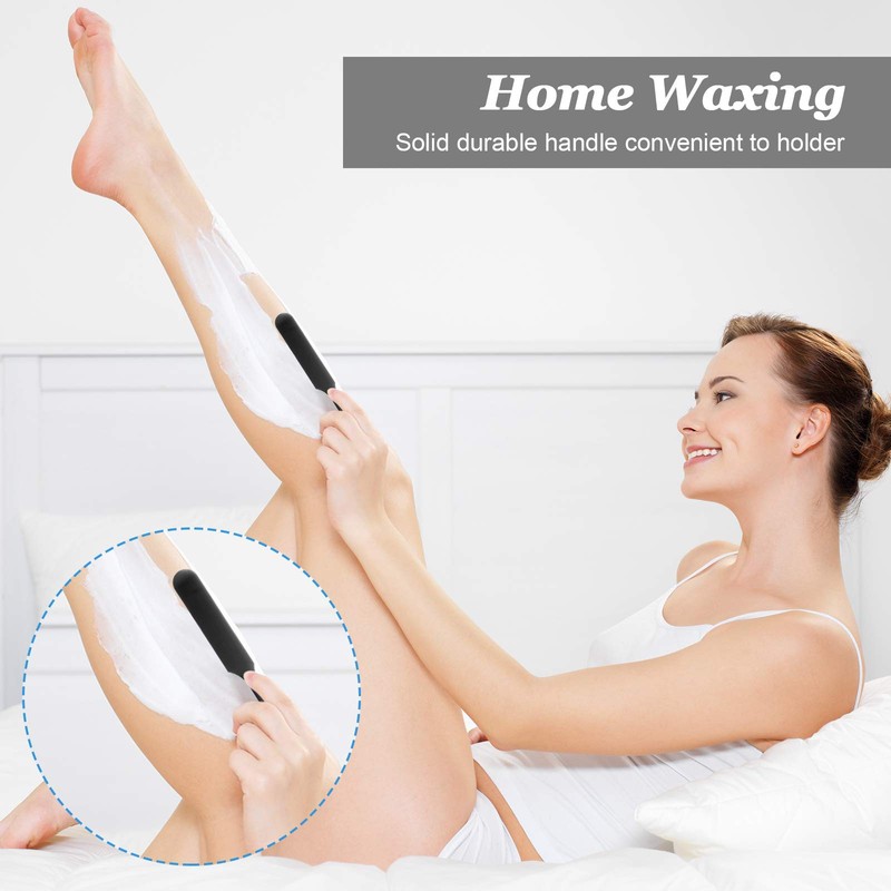 Patelai Non Stick Wax Spatulas Silicone Waxing Sticks Waxing Applicator