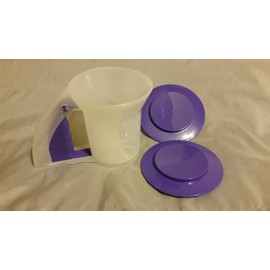 Tupperware Sift'n Style Flour Sugar Cocoa Sifter Red