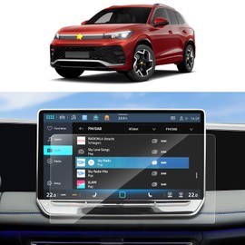 SKTU 2PCS for 2025+ VW Tiguan Screen Protector 12.9 Inch for 2025+ Volkswagen Tiguan 12.9-Inch Navigation 2025 Tiguan Accessories [High Clarity, Anti-Scratch, Anti-Glare]
