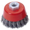 Draper 52631 Expert Twist Knot Wire Cup Brush, 60mm x