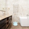 Portable Chamber Pot with Lid Plastic Urine Pots Night Potty