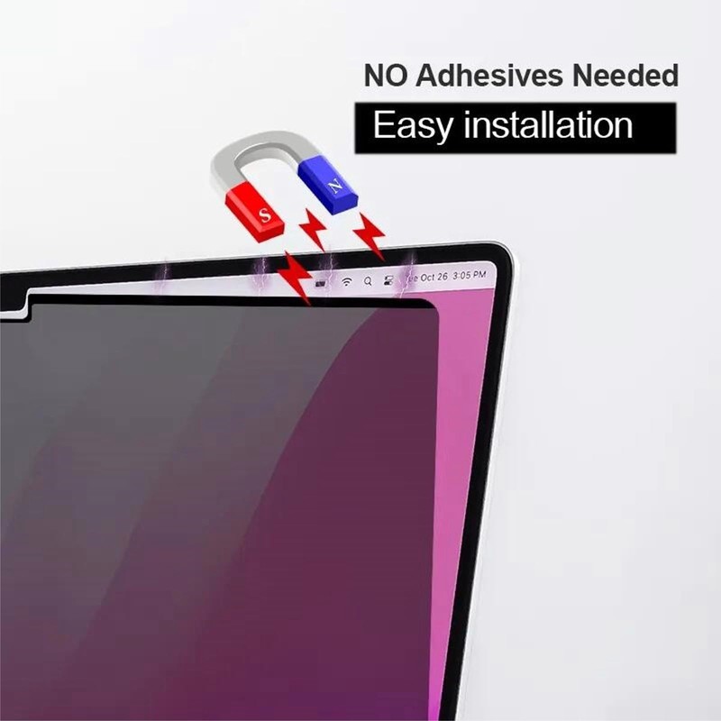 For 15.6 Inch Laptop Privacy Screen Filter Reversible Anti-Glare Filter