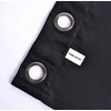 MIUCO 1 Pair Thermal Insulated Grommet 52-Inch-by-95-Inch Blackout Window Curtain