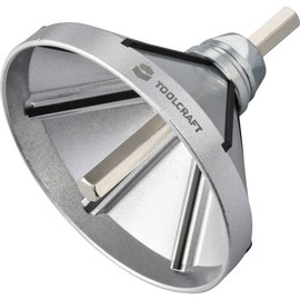 TOOLCRAFT TO-9612225 Deburring Bit 2-in-1 Indoor Outdoor Deburring Tool 1 pc.