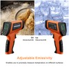 BBQGO Laser Infrared Thermometer -50°C to 750°C, Infrared Thermometer with