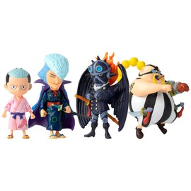 From TV animation ONE PIECE One Piece One Piece Piece 11th Naval Battle x Complete Set of 4 Full Comp Capsule Toys