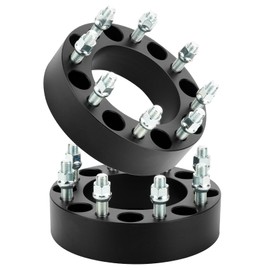 8x170 2inch Wheel Spacers Fit for Ford Excursion 2003-2005, F-250 2003-2009, F-250 Super Duty 2003-2022, F-350 2003-2016, F-350 Super Duty 2003-2022, 125mm Hub Bore Wheel Adapters with 14mmx1.5 Studs