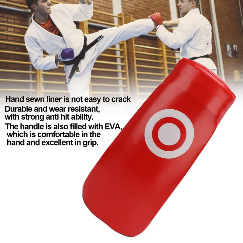 Boxing Kick Pad with Curved Punching Surface PU Leather Karate