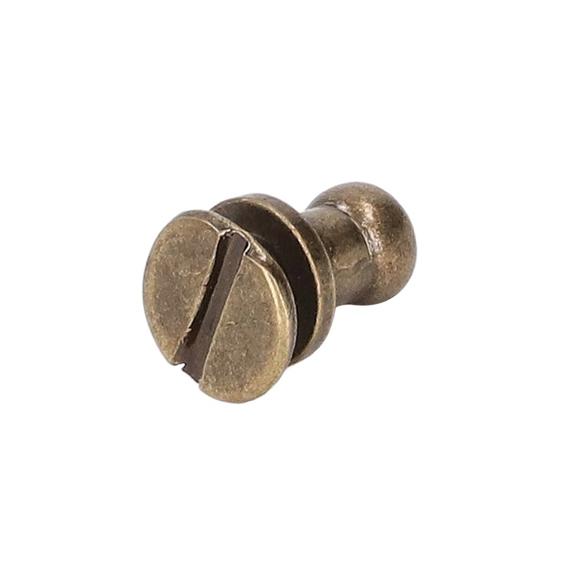 200 Sets Chicago Screws Round Head Rivets 7x5mm DIY Handcraft