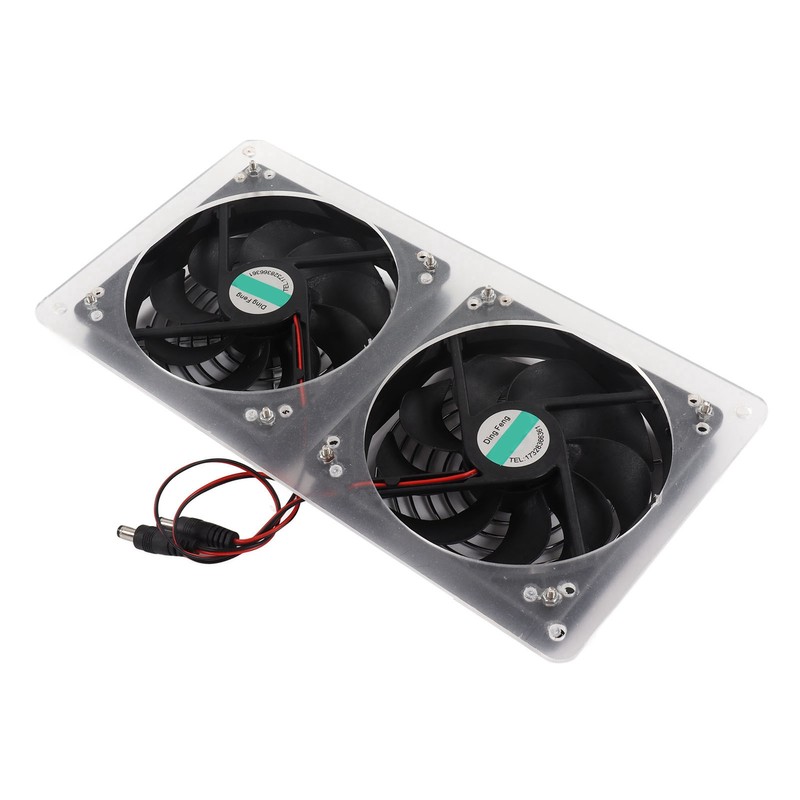 Solar Panel Fan Kit Waterproof Portable Environment Friendly Solar Exhaust