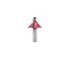 kwb 757295 teiliger Oberfräser Satz m. 8-mm Schaft, Hartmetall, div.