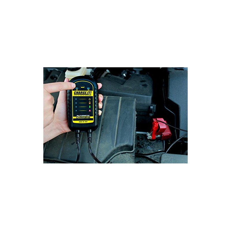 Clore Automotive CHARGE IT! 4502 6/12 Volt 2.5 Amp Battery