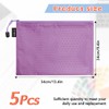 LUHIUMOYA A4 Document Wallet, Waterproof Document Bag with Zip, Bag