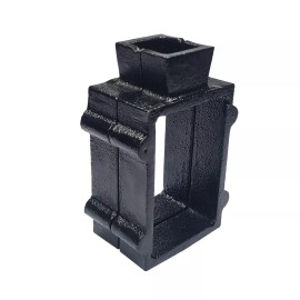 bestbuywholesalers Cast Iron 2-Part Flask Mold for Sand Casting Jewelry Making Tool