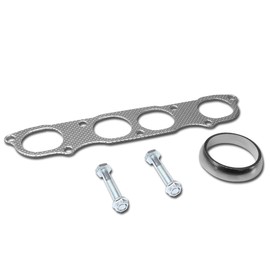 Aluminum Exhaust Manifold Header Gasket Set Compatible with 99-09 Honda S2000 AP1 AP2 2.0 2.2 DOHC
