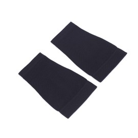 ZCaiJinBao Arm Warmers UV Sun Protection Forearm Tattoo Cover Up Bands Compression Sleeves (2, Black, M)