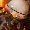 TMKEFFC Smoking Cloche Dome Cover 10 inch Lid for Smoke