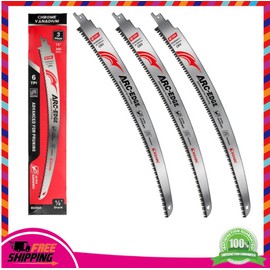 EZARC Japanese Teeth Reciprocating Saw Blade 15 Inch, Arc Edge Wood Pruning Saw