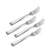 Oneida Moda Dinner Forks, Set of 4,Silver,Dinner Forks, Set of