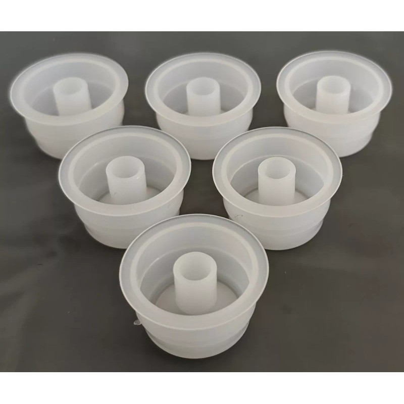 Mister Plastico 100 Pack Botella De Plástico 125 Ml Ambar/gotero.