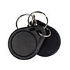 Hotel RFID Key FOB, 10 Pcs, Black Color, Compatible only