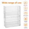 Shengxi Acrylic Glasses Box, Transparent Glasses Organiser with 4 Drawers,
