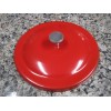 Replacement Red Metal Lid For Lance Counter Snack Jars