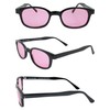 Pacific Coast Sunglasses _ X - KD'S BLK Frame/Light Pink