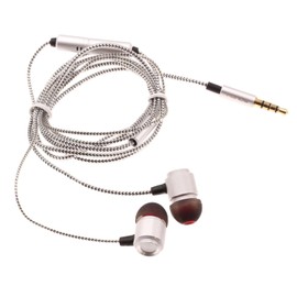 Fonus Wired Earphones Hi-Fi Sound Headphones Compatible with TCL 60/60R/60 SE/XE NXTPaper, Handsfree Mic Headset Metal Earbuds in-Ear Earpieces Microphone