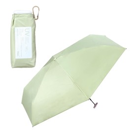 2025 Wpc. Parasol (Ultra Lightweight and Compact) Light Shielding Aerial Tiny Pistachio <100% Light Shading Ratio / 100% UV Reduction / UPF 50+ + Thermal Blocking/Rain Protection> Folding Umbrella,