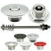 Push Button Latches Polished Stainless 1.50"" & 4"" Stud Pro
