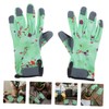 Mipcase 1 Pair Breathable Gardening Gloves Puncture and Comfortable Resistant
