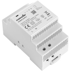 Poppstar DIN rail power supply P-60-5- 5V 22.5W (input 100-240 V AC 50/60 Hz, output 5 V DC 4.5 A 22.5 W)