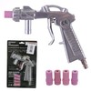 Sandblasting Gun Sand Blaster with Recovery 4 Ceramic Nozzles Compressed