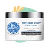 The Natural Clay Face Mask with Moroccan Lava Clay & Activated Charcoal | Control Acne, Tighten Pores & Brightens l Normal to Oily Skin